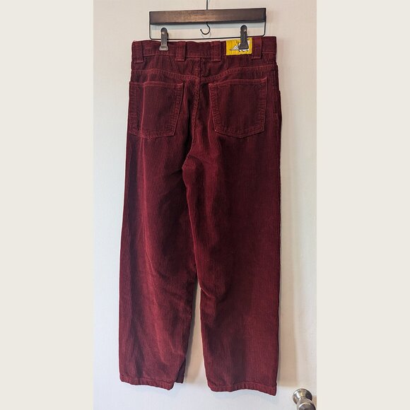 POLAR SKATE CO - Red corduroy 93 Cords pants - Sz 28x30 - Picture 4 of 8